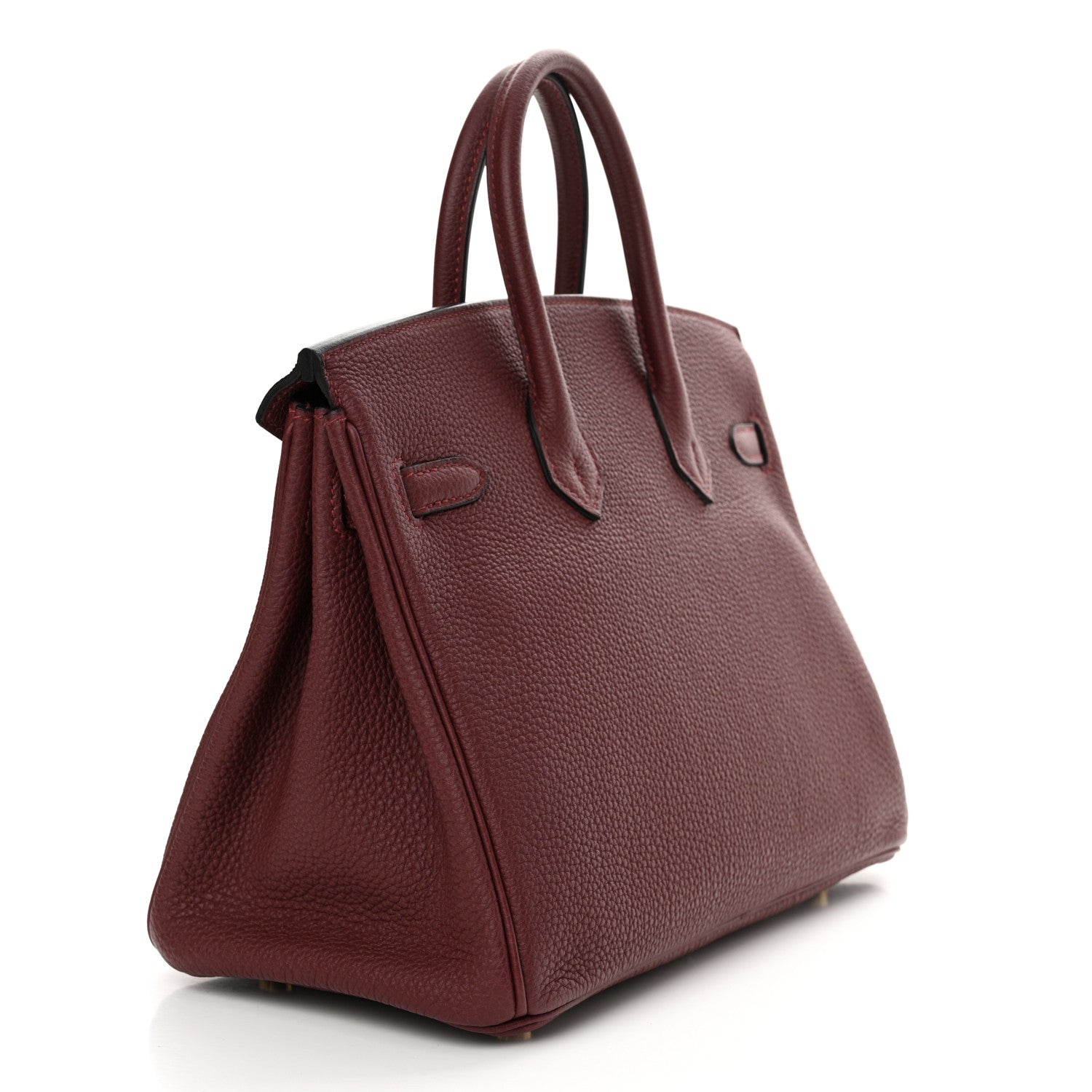 Hermes Togo Birkin 25 Rouge H 3 of 11