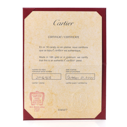 Cartier 18K Pink Gold Diamond LOVE Paved Necklace 7 of 8