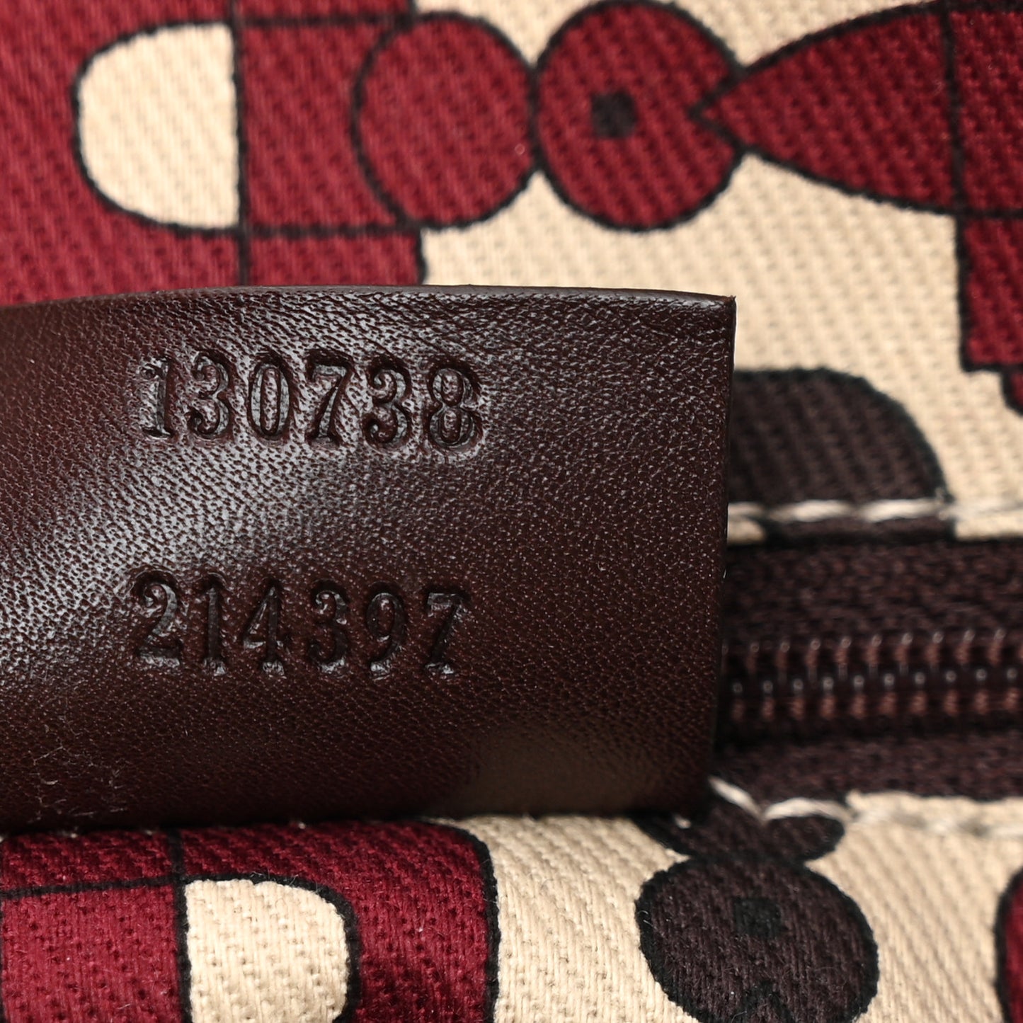 Guccissima Medium Abbey D Ring Hobo Chocolate