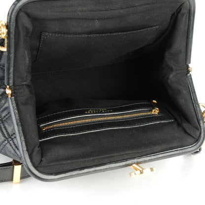 Marc Jacobs Calfskin Quilted Stam Black 5 of 7