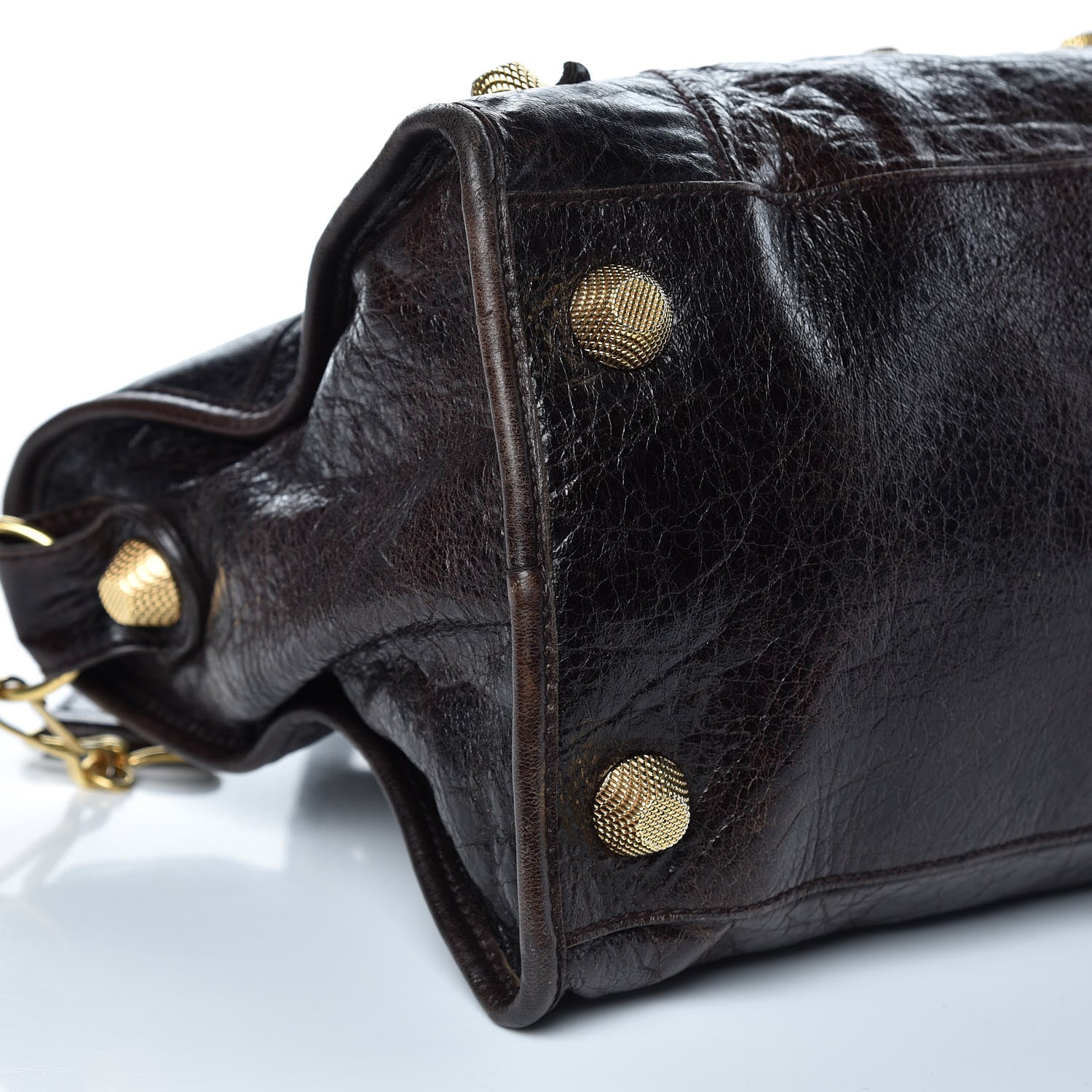 Balenciaga Agneau Giant 21 Gold Hardware Part Time Charbon 8 of 17