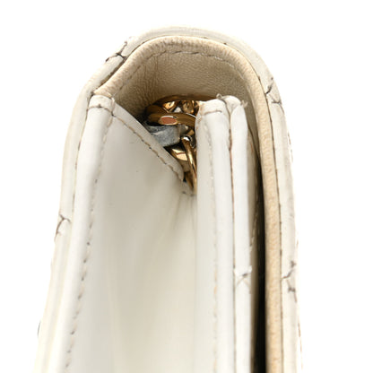 Chanel Lambskin Stitched Small Single Flap White 15 of 17