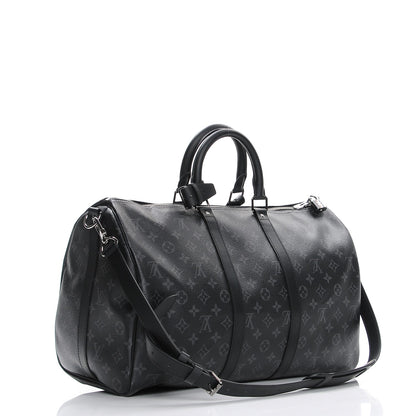 Louis Vuitton Monogram Eclipse Keepall Bandouliere 45 3 of 5