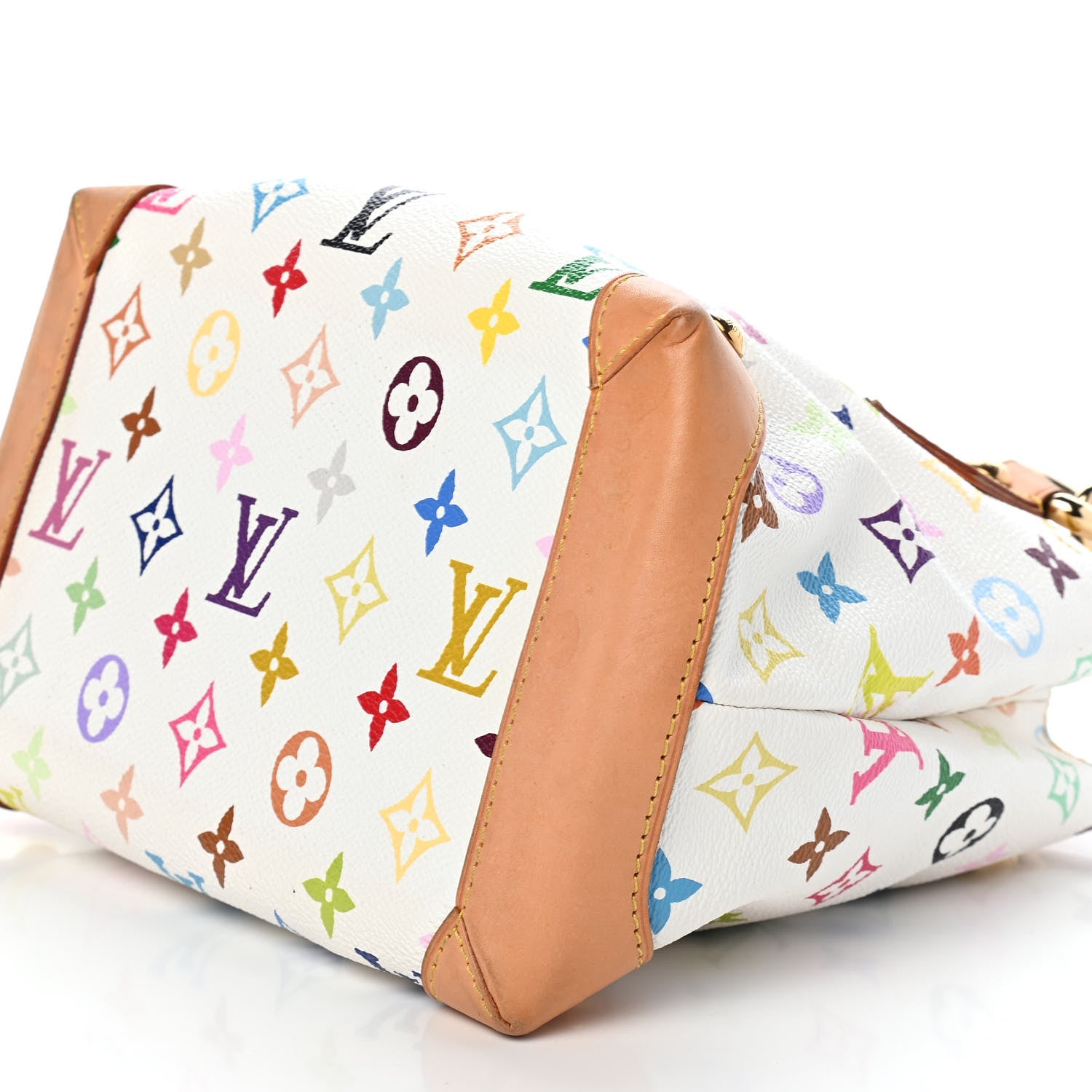 Louis Vuitton Monogram Multicolor Audra White 7 of 7