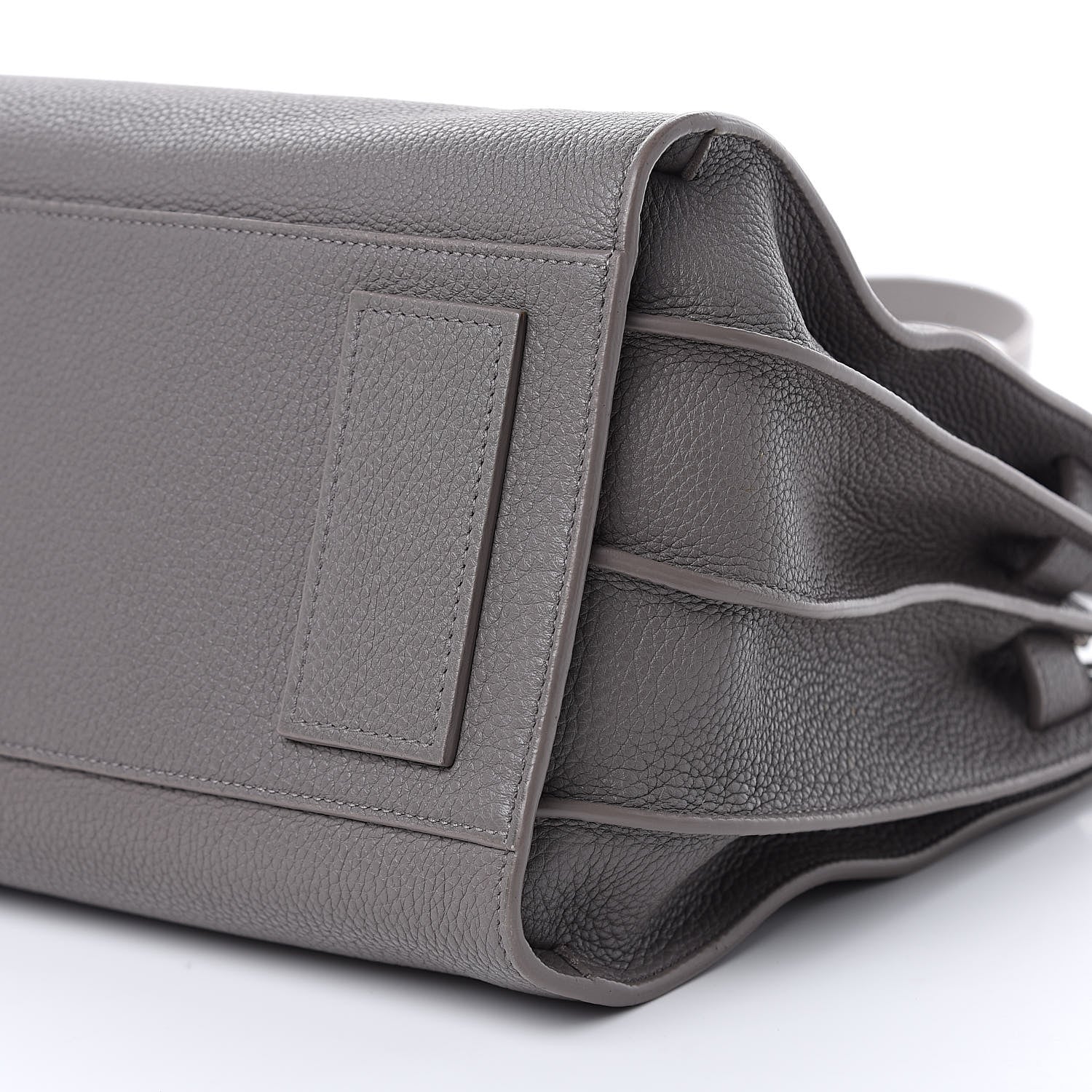 Saint Laurent Grained Calfskin Small Supple Sac De Jour Mouse Grey 10 of 13