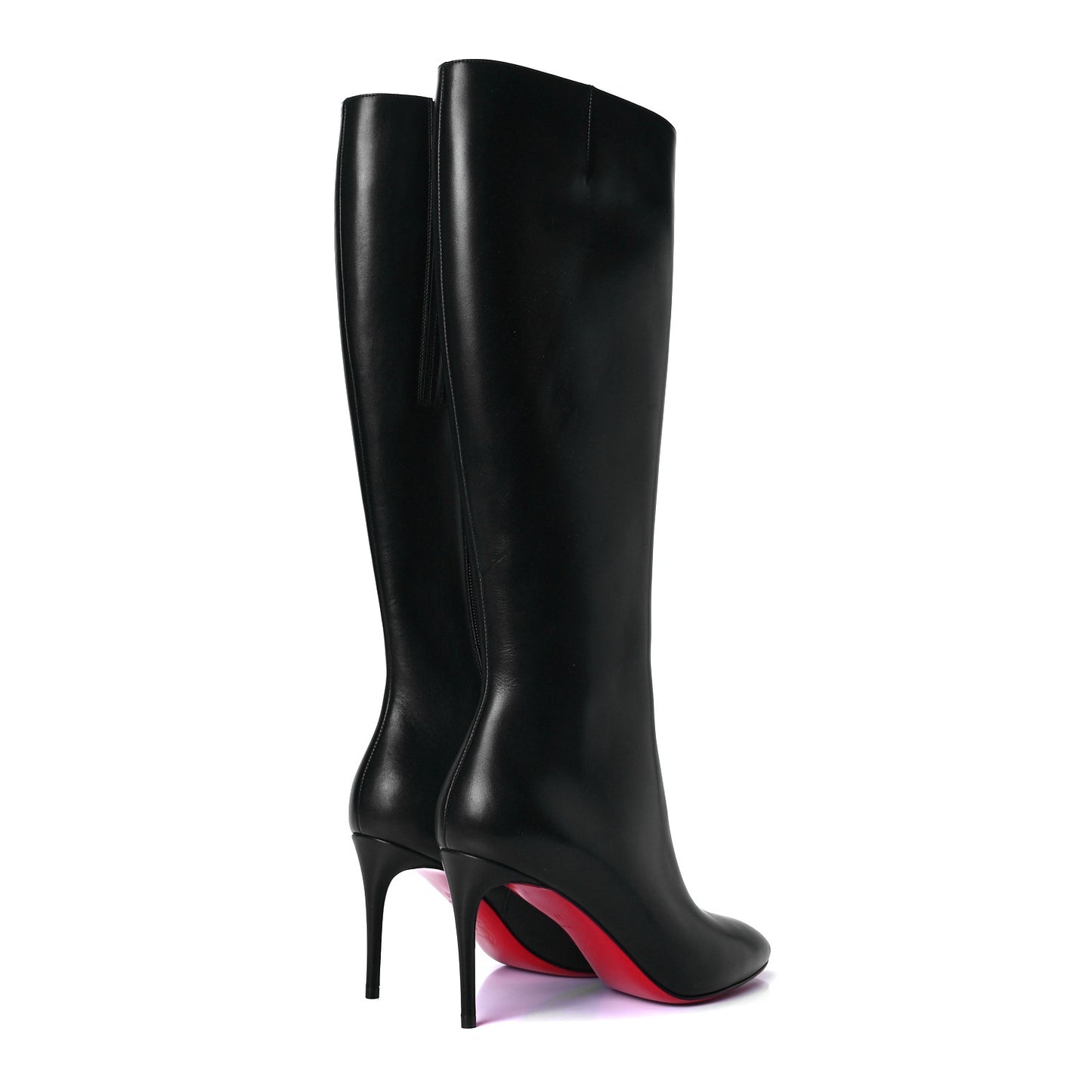 Calfskin Eloise 85 Boots 37 Black