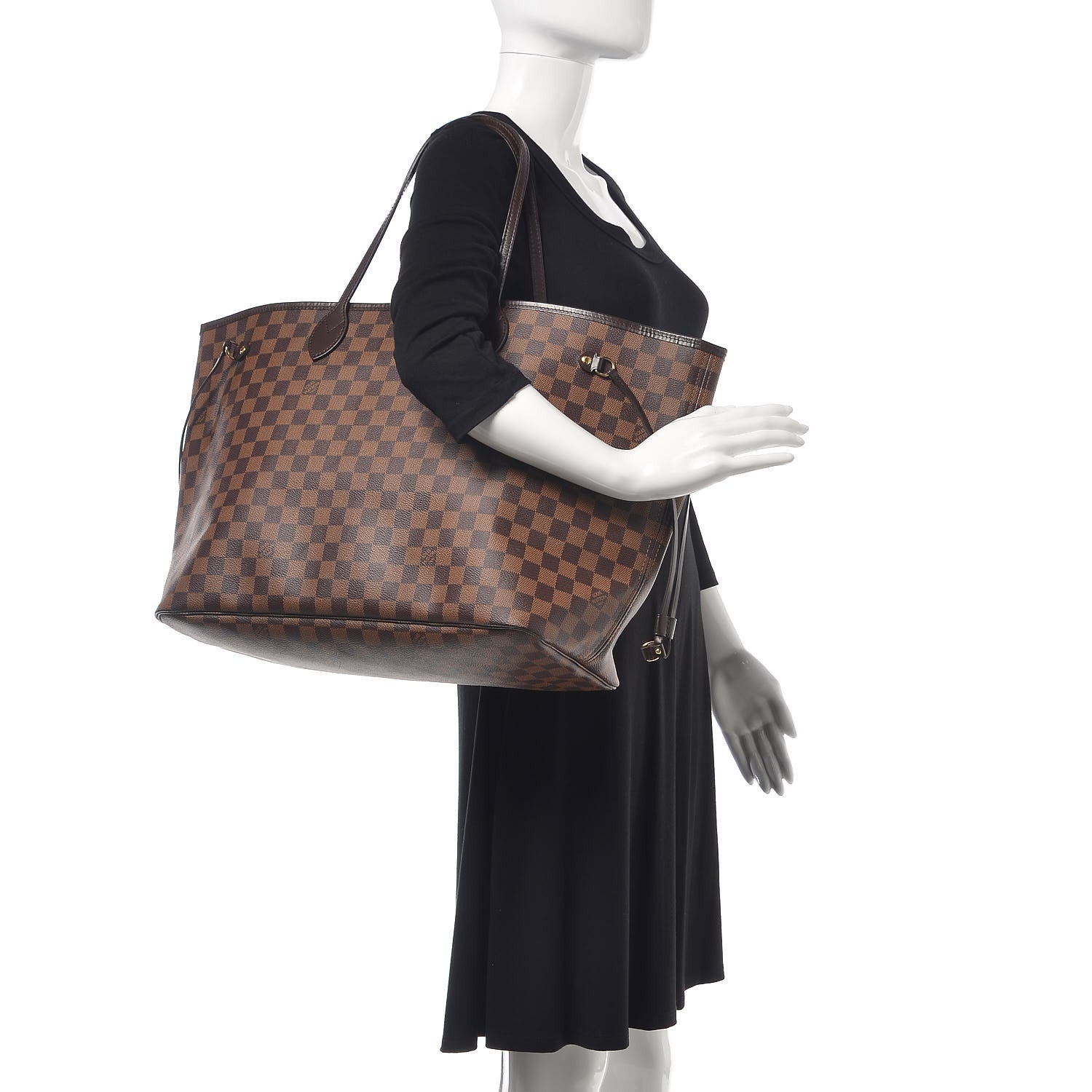 Louis Vuitton Damier Ebene Neo Neverfull GM 2 of 13