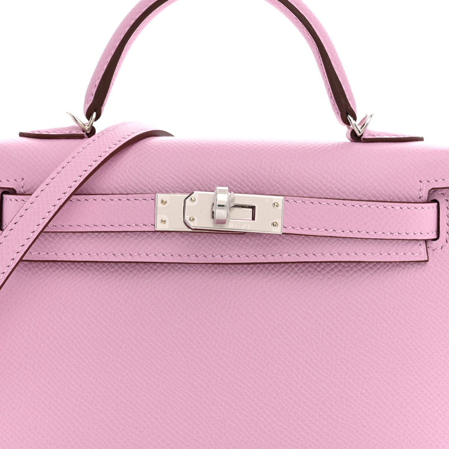 Epsom Mini Kelly Sellier 20 Mauve Sylvestre