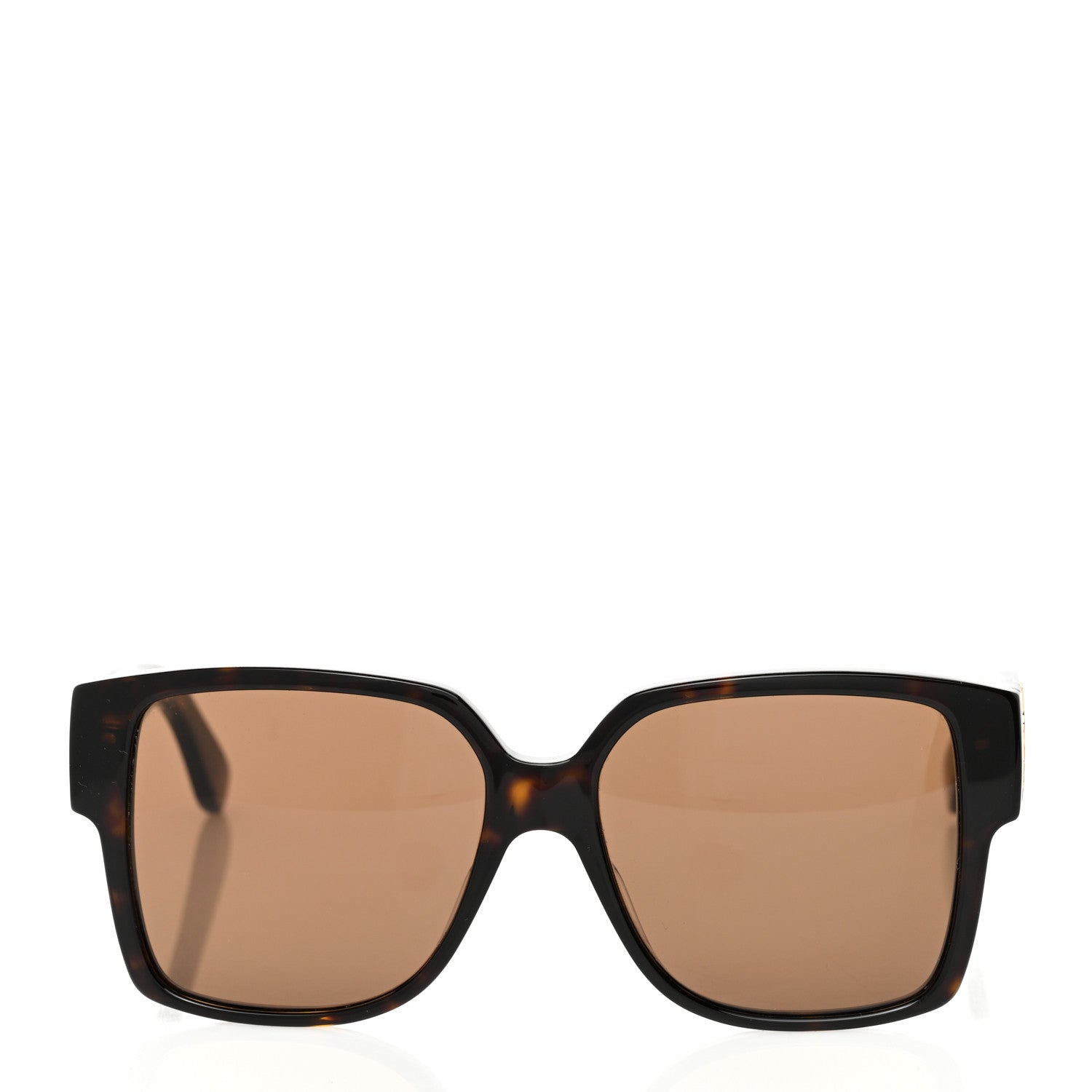 Saint Laurent Acetate Square SL M9N Sunglasses Tortoise 2 of 8
