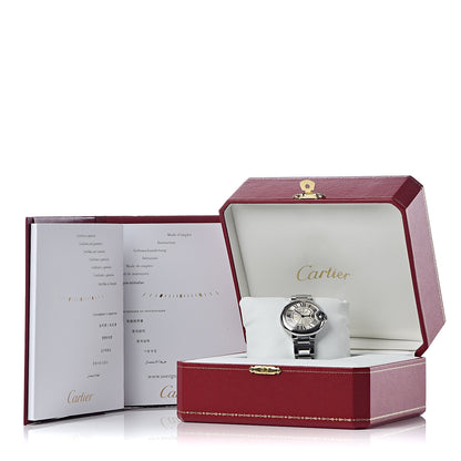 Cartier Stainless Steel 33mm Ballon Bleu De Quartz Watch 7 of 7