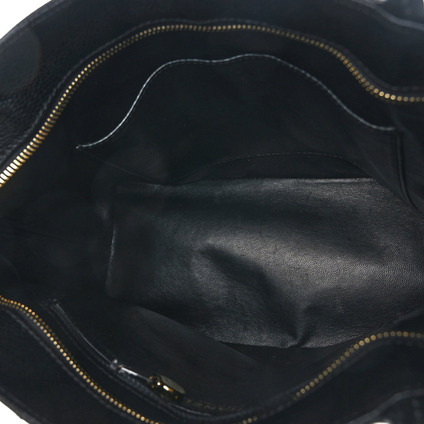 Caviar Quilted Medallion Tote Black