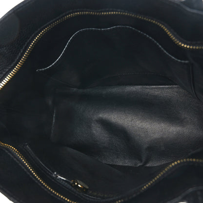Chanel Caviar Quilted Medallion Tote Black 5 of 9