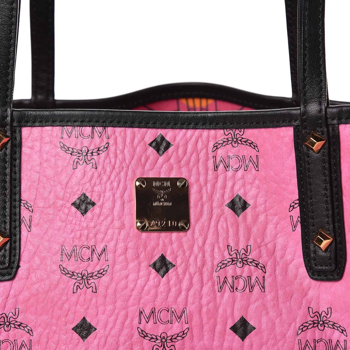 Visetos Medium Reversible Liz Shopper Tote Pink