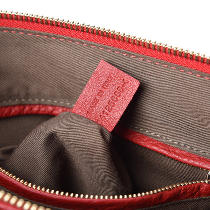 Chloe Calfskin Medium Marcie Satchel Red 7 of 7