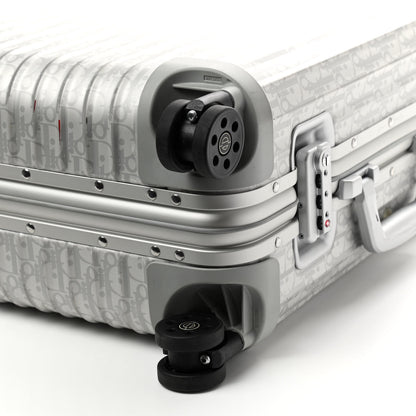 Christian Dior X RIMOWA Aluminum Gradient Cabin Luggage Silver 8 of 13