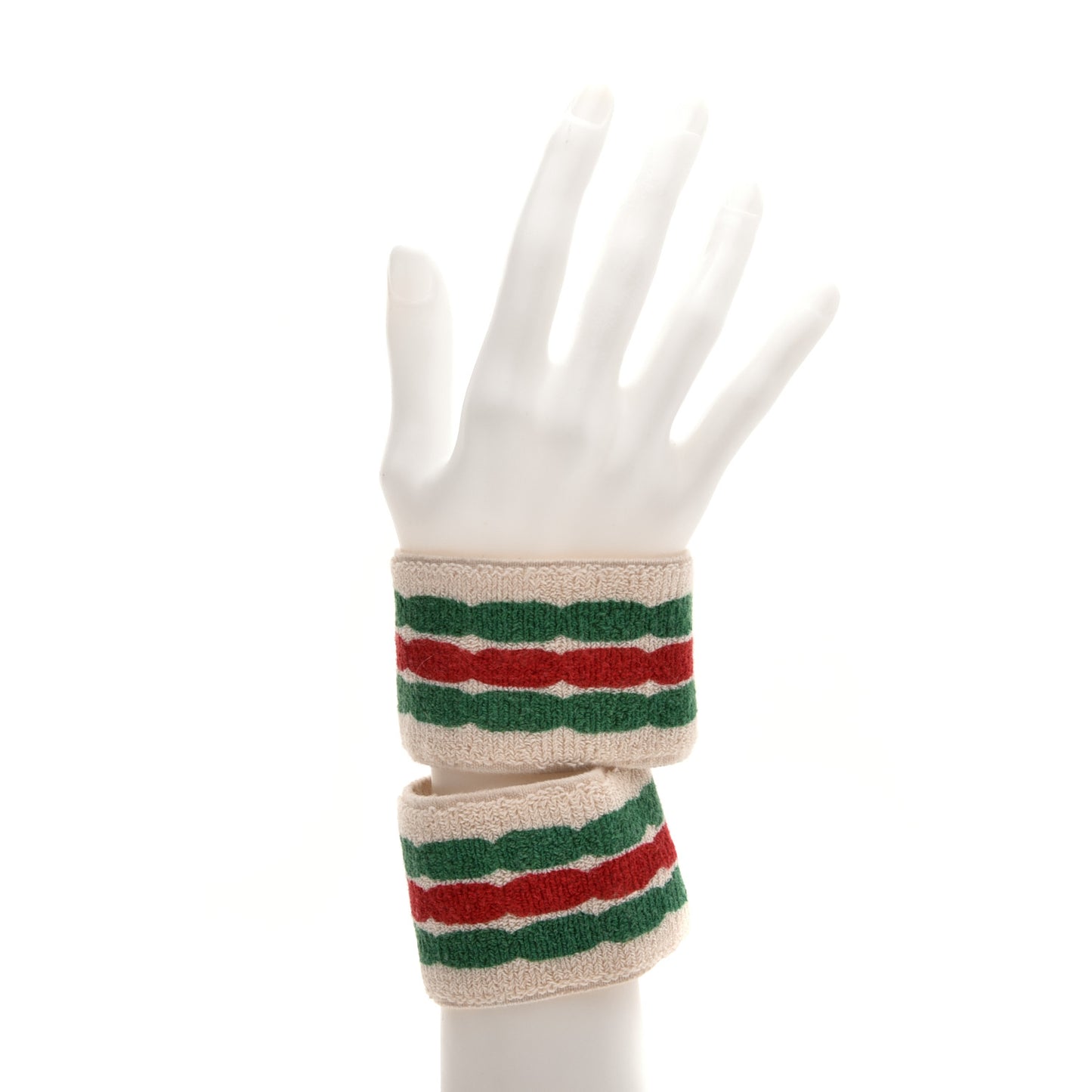 Cotton Interlocking G Headband and Wrist Set M Multicolor