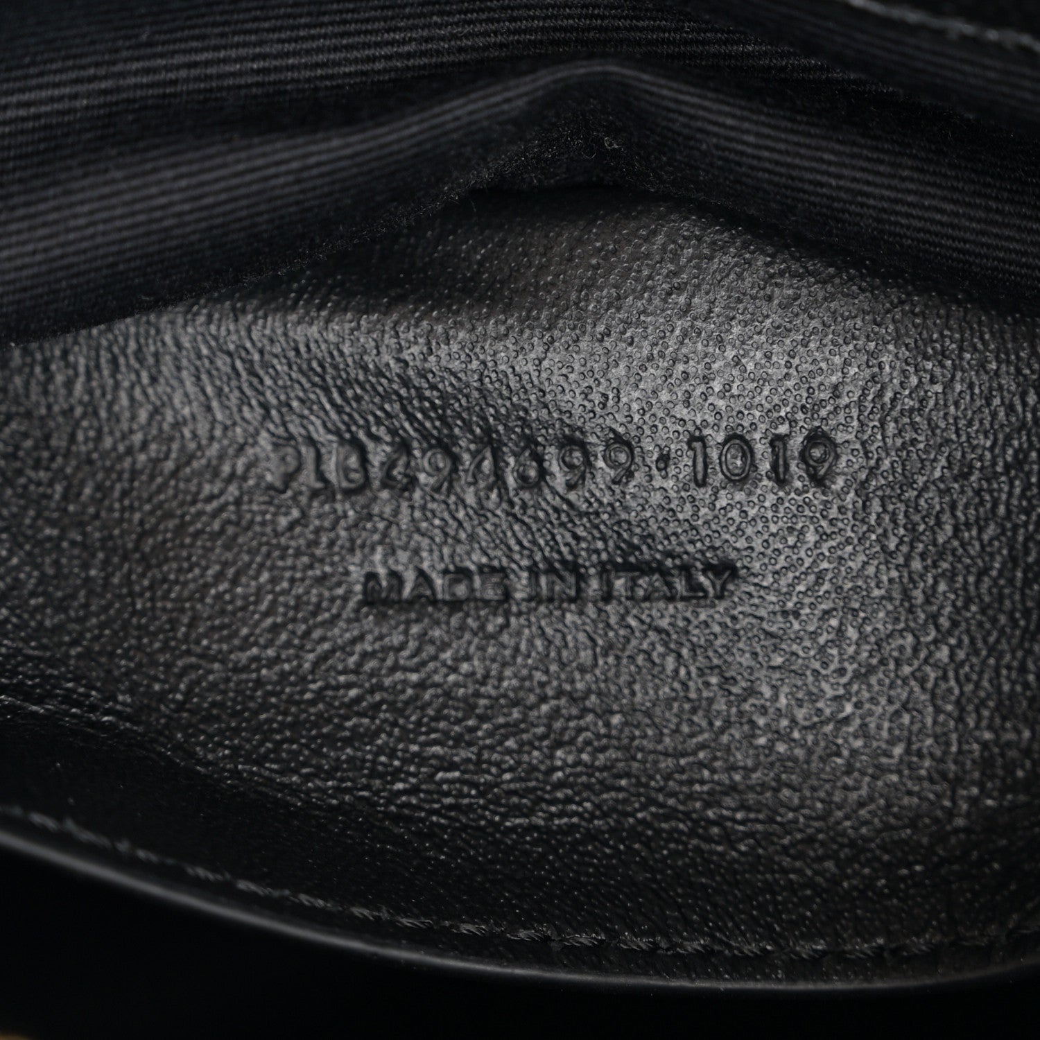 Saint Laurent Grain de Poudre Calfskin Y Quilted Monogram Small Loulou Chain Satchel Black 7 of 11