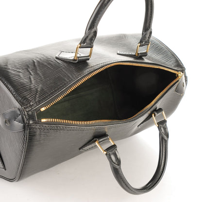 Louis Vuitton Epi Speedy 30 Black 6 of 7