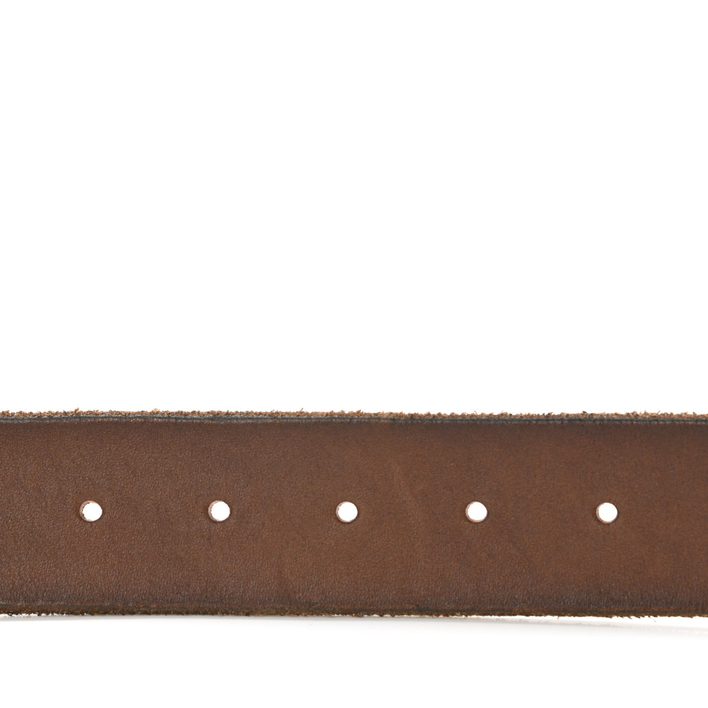 Faded Calfskin Double G 40mm Belt 80 32 Cuir