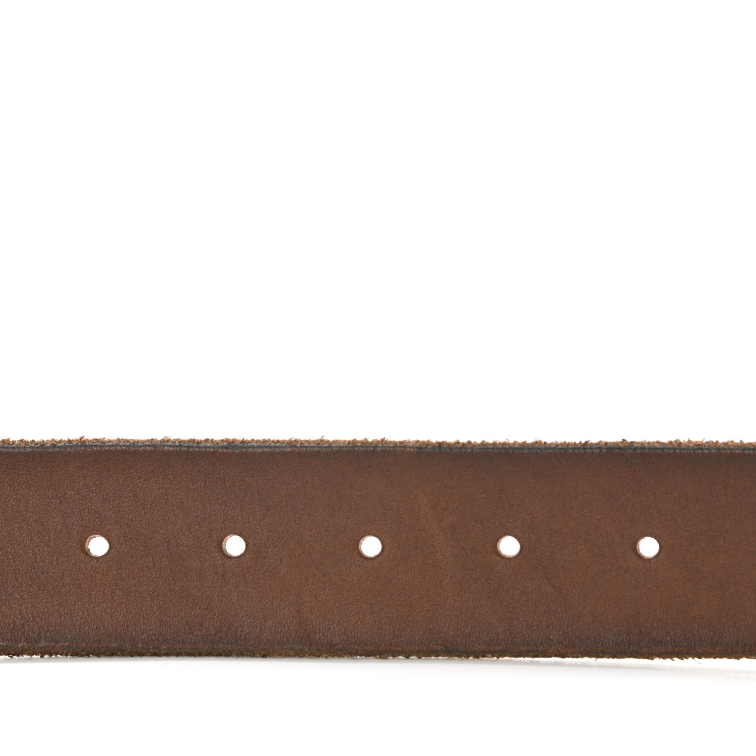 Gucci Faded Calfskin Double G 40mm Belt 80 32 Cuir 5 of 6