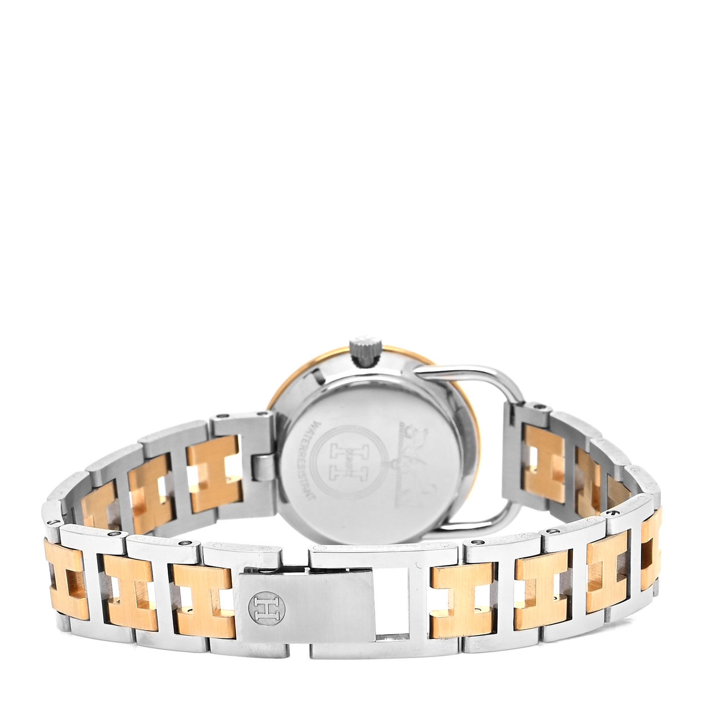 Stainless Steel 25mm Arceau Clipper Quartz Watch Gold
