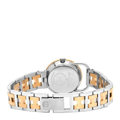 Hermes Stainless Steel 25mm Arceau Clipper Quartz Watch Gold 3 of 4
