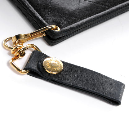 Chanel Lambskin Diamond Stitch Wallet Black 10 of 10