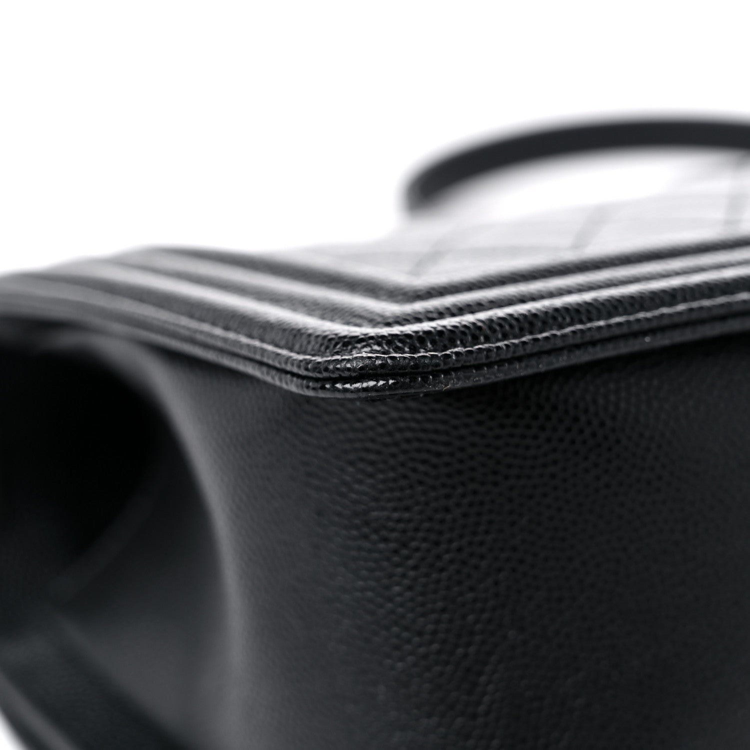 Chanel Caviar Quilted Medium Boy Flap Black 10 of 12
