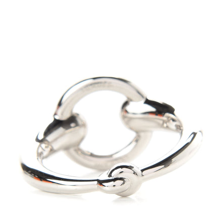 Hermes Palladium Mors Scarf Ring 2 of 5