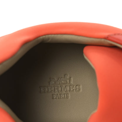 Hermes Neoprene Impulse Sneakers 41 Orange 9 of 11