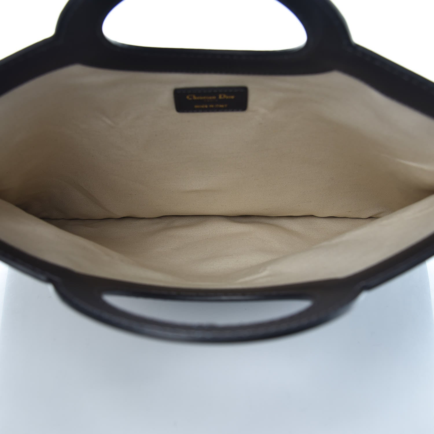 Christian Dior Oblique Fold Over Clutch Blue 5 of 7