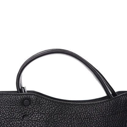 Balenciaga Veau Grana Perforated Blackout Hardware City Black 11 of 11