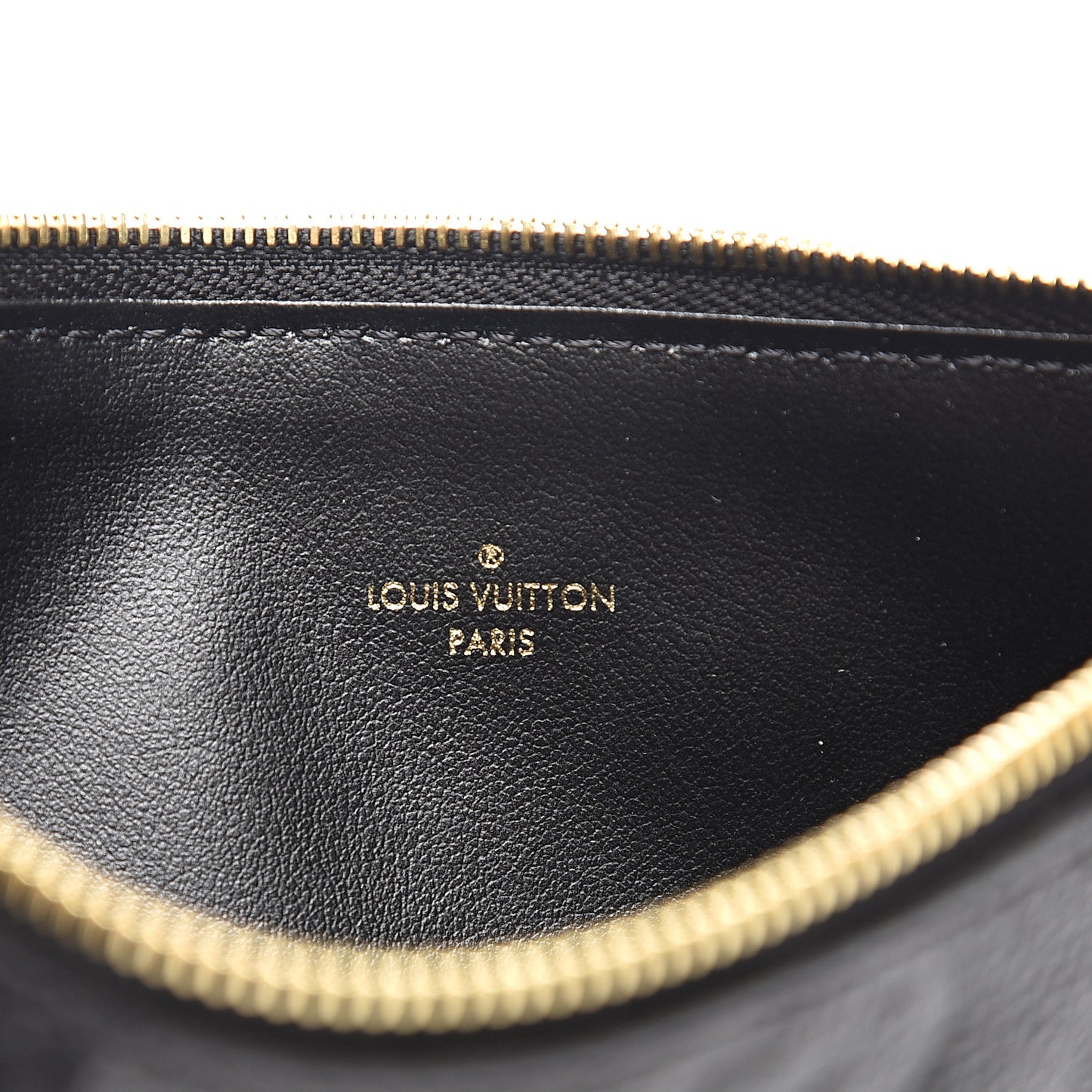 Empreinte Felicie Chain Wallet Zippered Insert Black