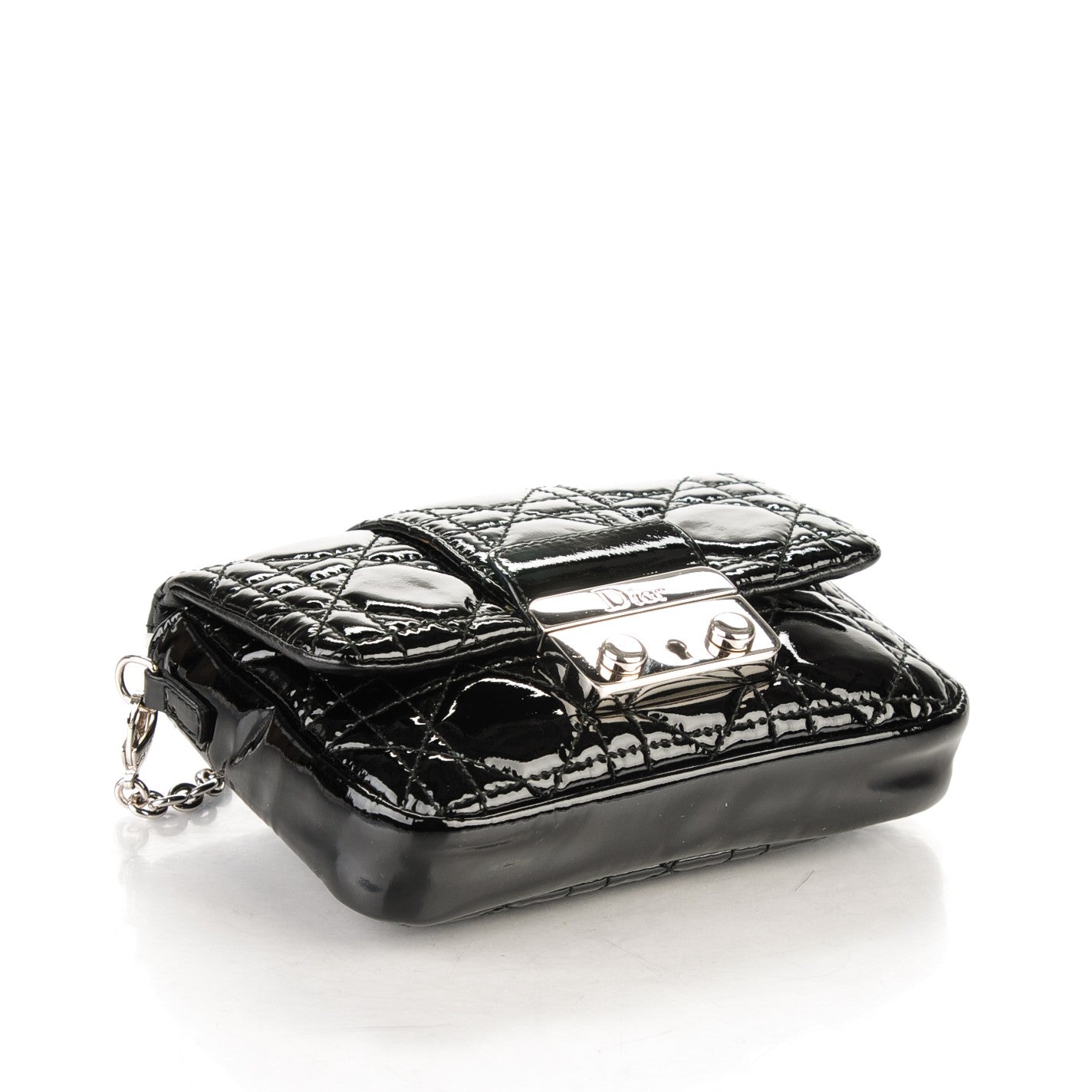 Patent Cannage Mini New Lock Pouch Black