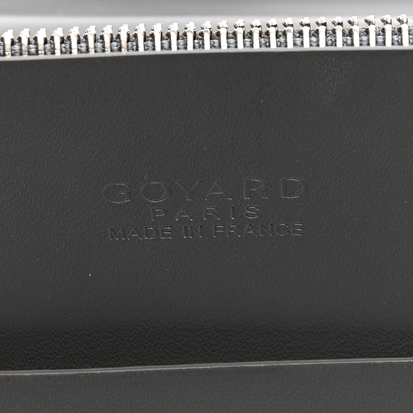 Goyardine Richelieu Wallet Grey