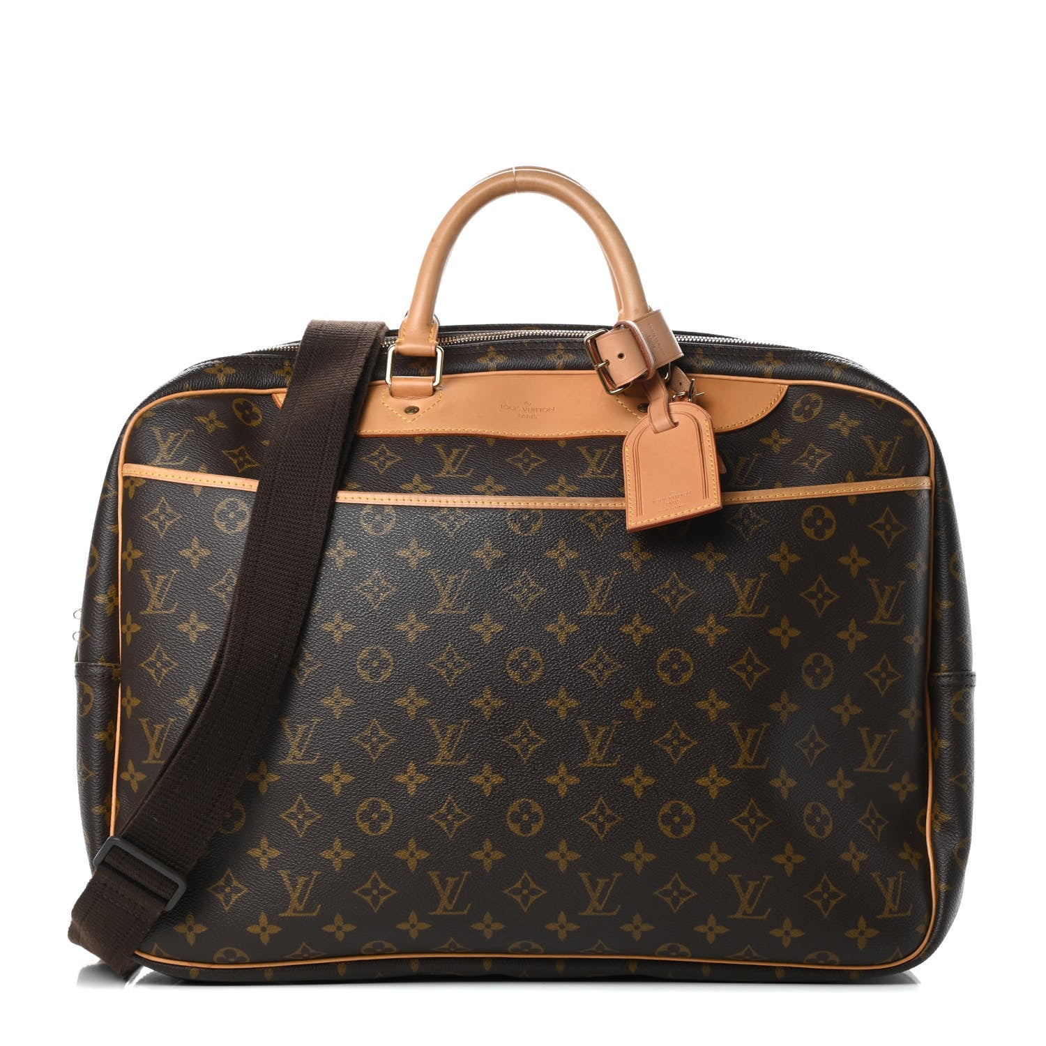 Louis Vuitton Monogram Alize 2 Compartment Luggage Travel Bag 1 of 19