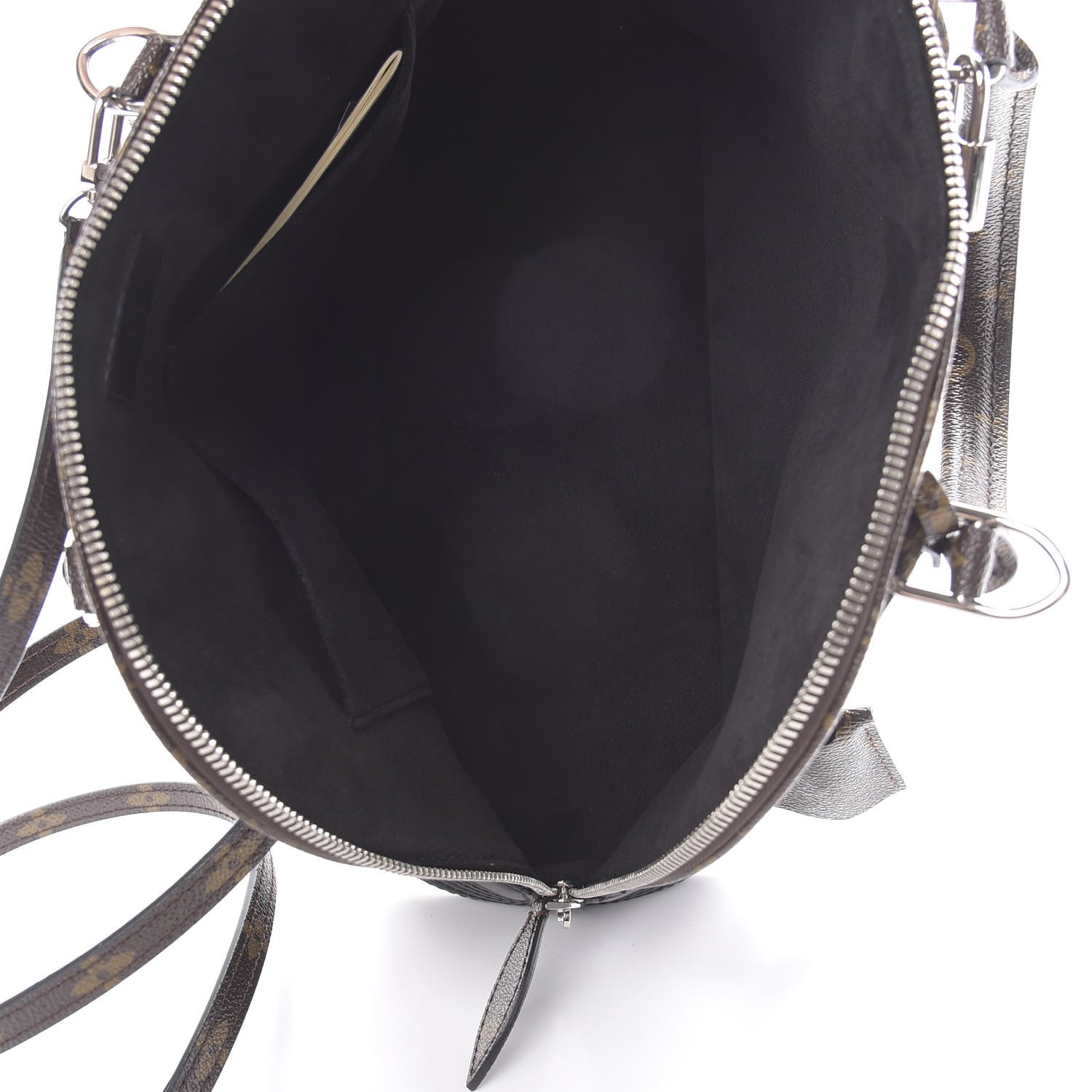 Louis Vuitton Shiny Monogram Alma PM Black 4 of 9