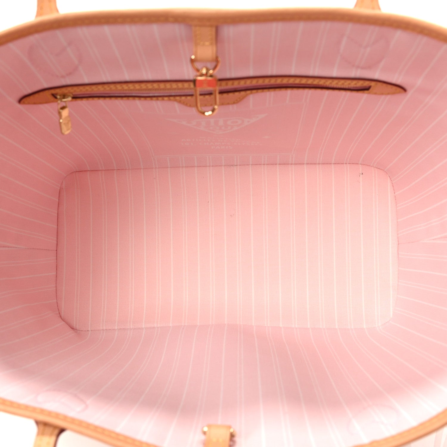 Louis Vuitton Monogram Giant By The Pool Neverfull MM Light Pink 5 of 8