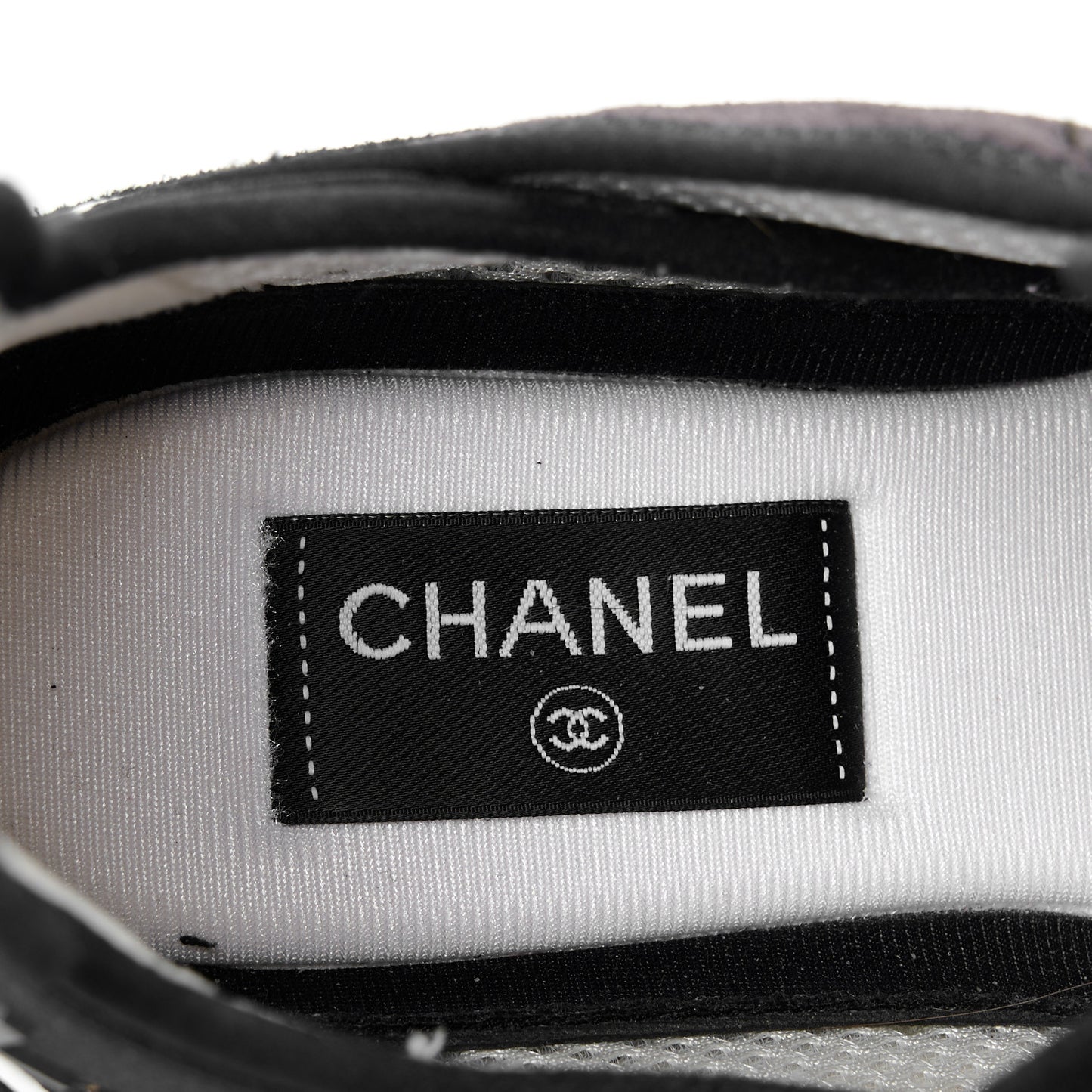 Fabric Suede CC Sneakers 39 Black Dark Grey