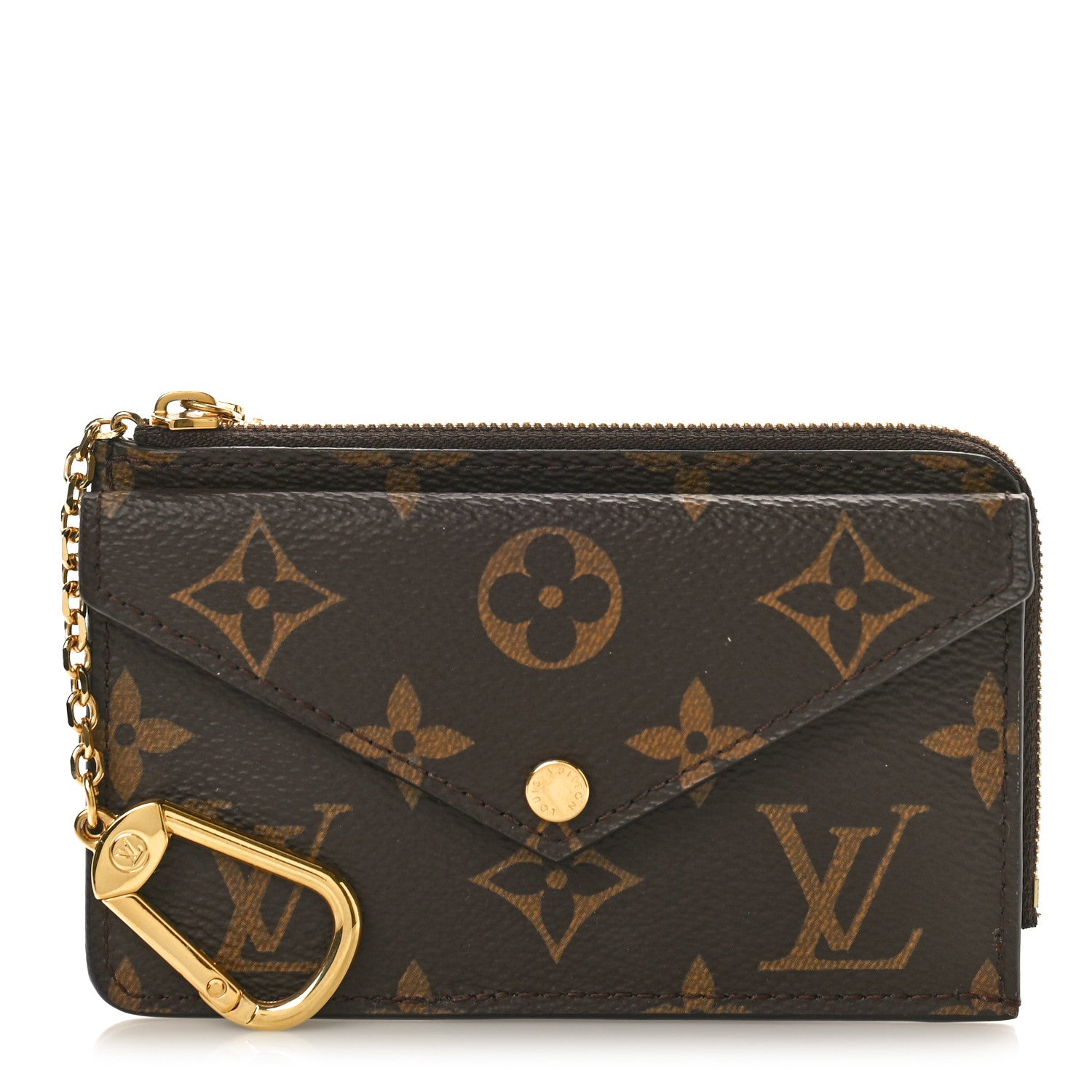 Louis Vuitton Monogram Recto Verso Card Holder Black 1 of 8