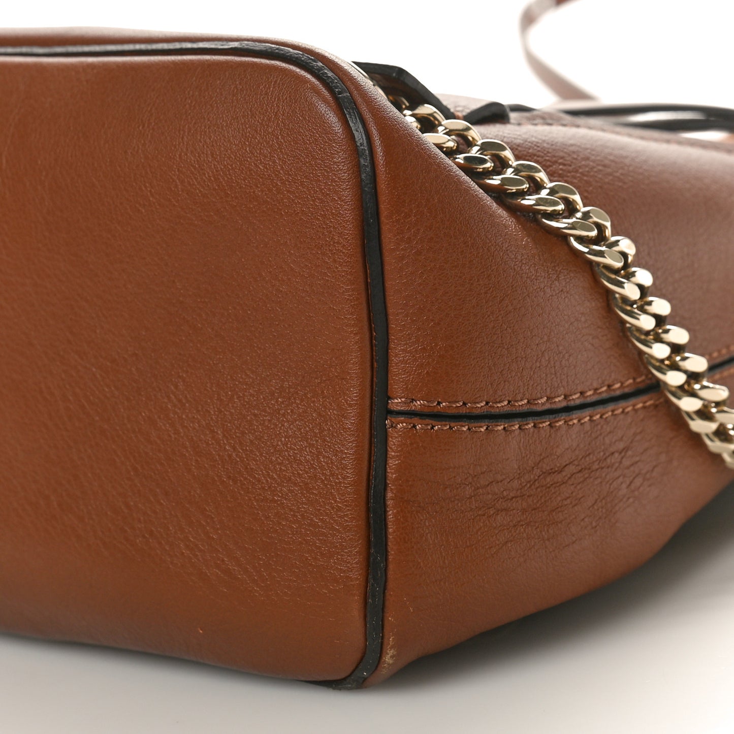 Suede Calfskin Mini Faye Backpack Tan