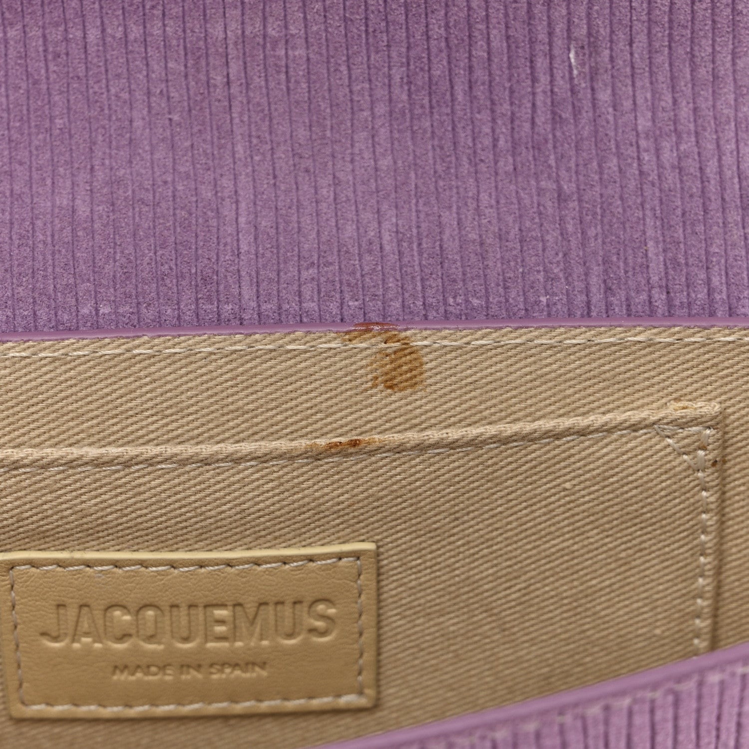 Jacquemus Suede Le Riviera Purple 10 of 11