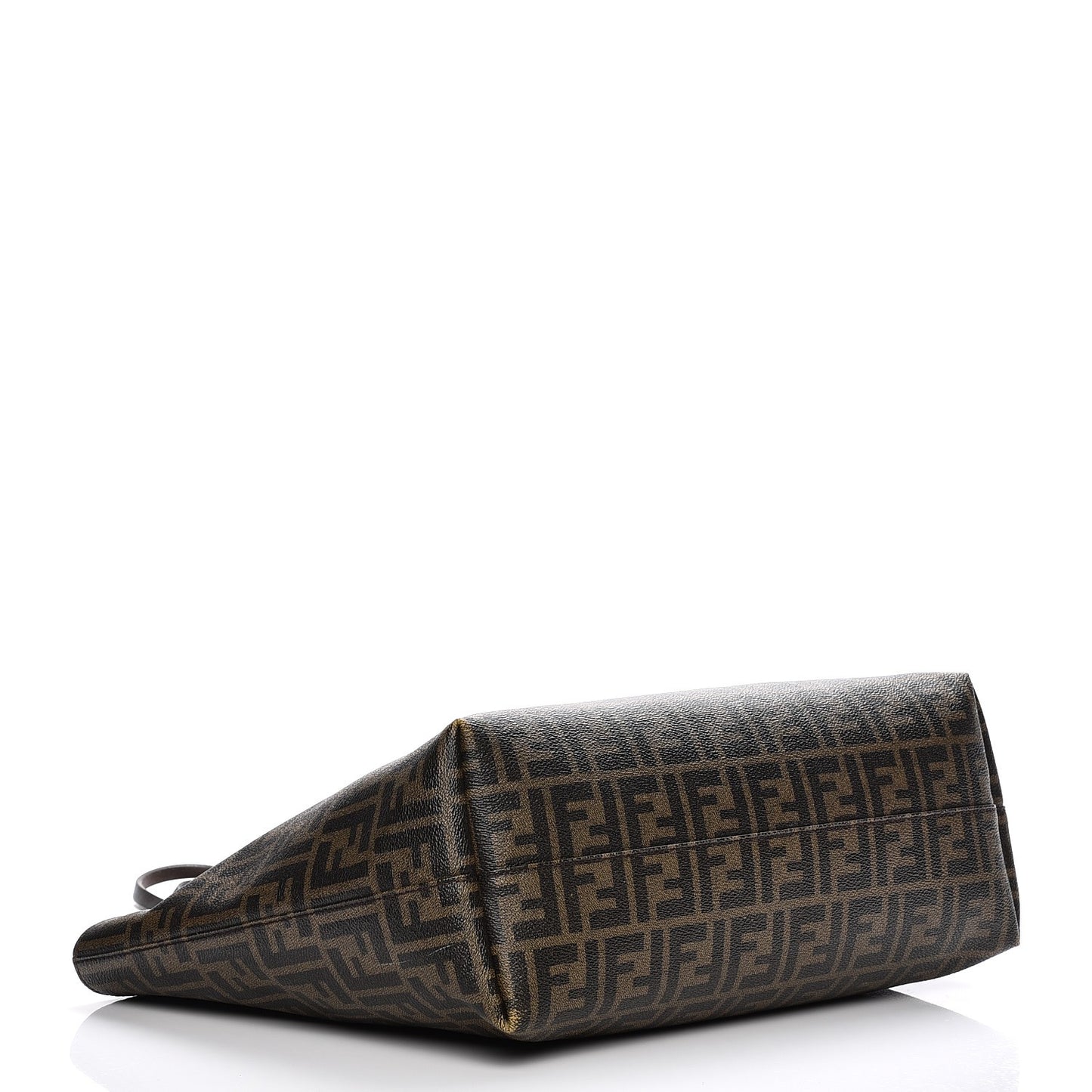 Zucca Spalmati Medium Roll Tote Tobacco Moro