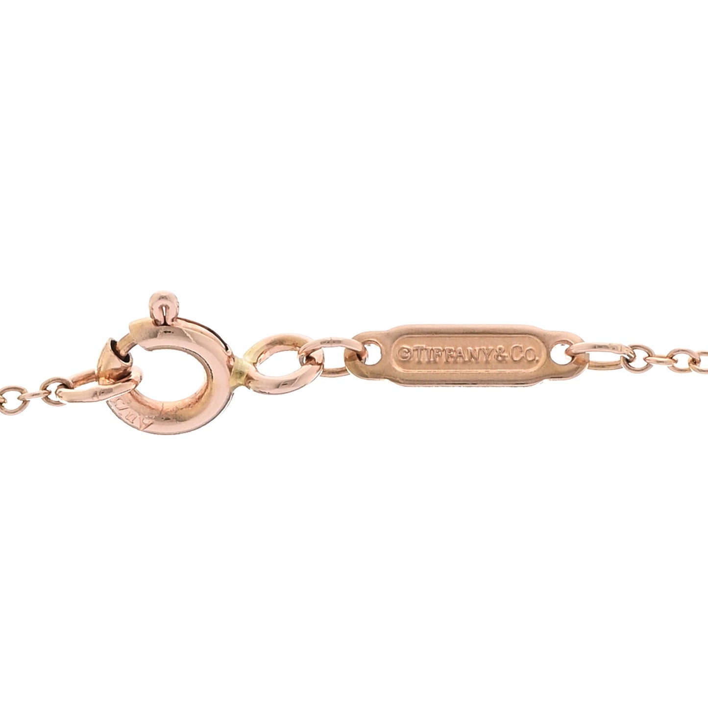 18K Rose Gold Naughty and Nice Pendant Necklace