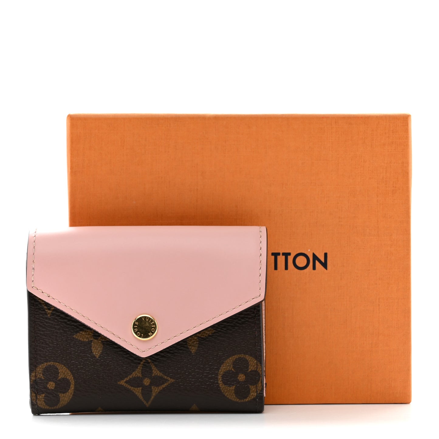 Monogram Zoe Wallet Rose Ballerine
