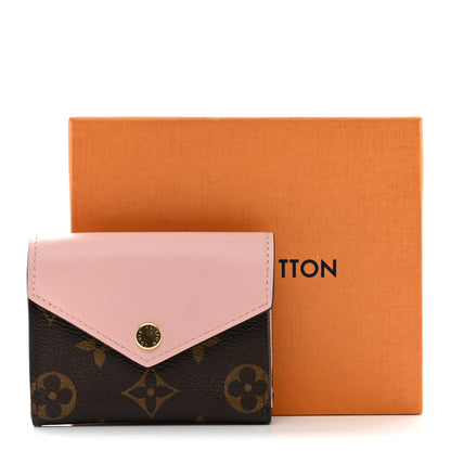 Louis Vuitton Monogram Zoe Wallet Rose Ballerine 7 of 7