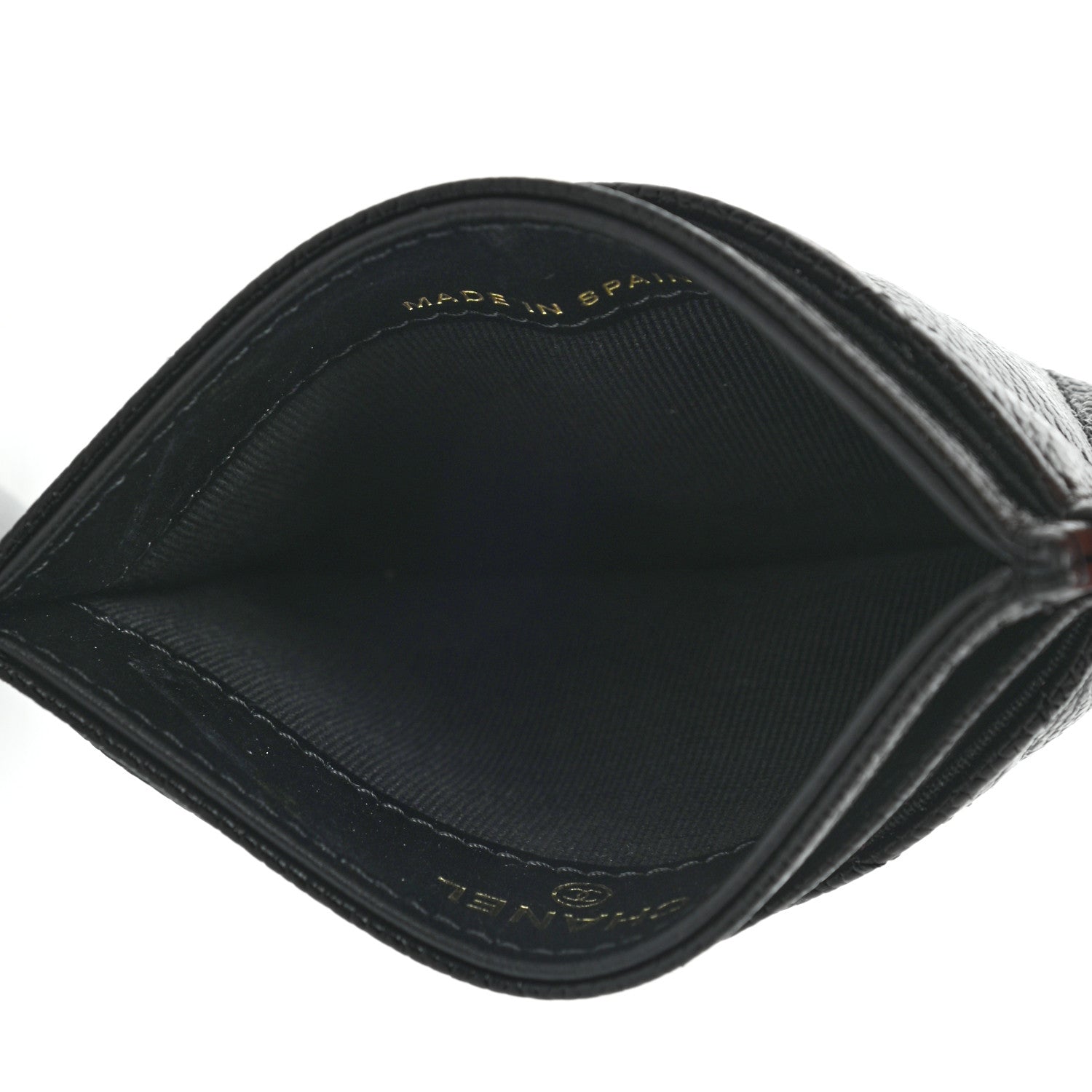 Chanel Caviar Quilted Multi Chain CC Card Holder Black 5 of 11