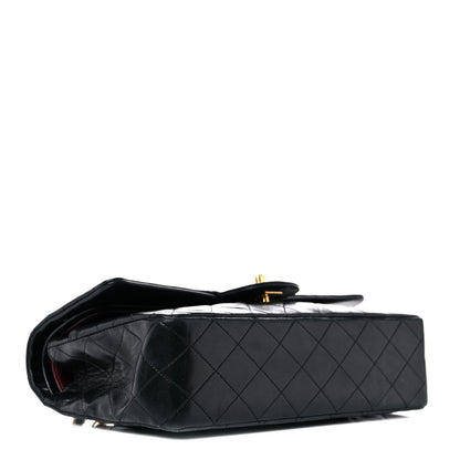 Chanel Lambskin Quilted Small Double Flap Black 3 of 21