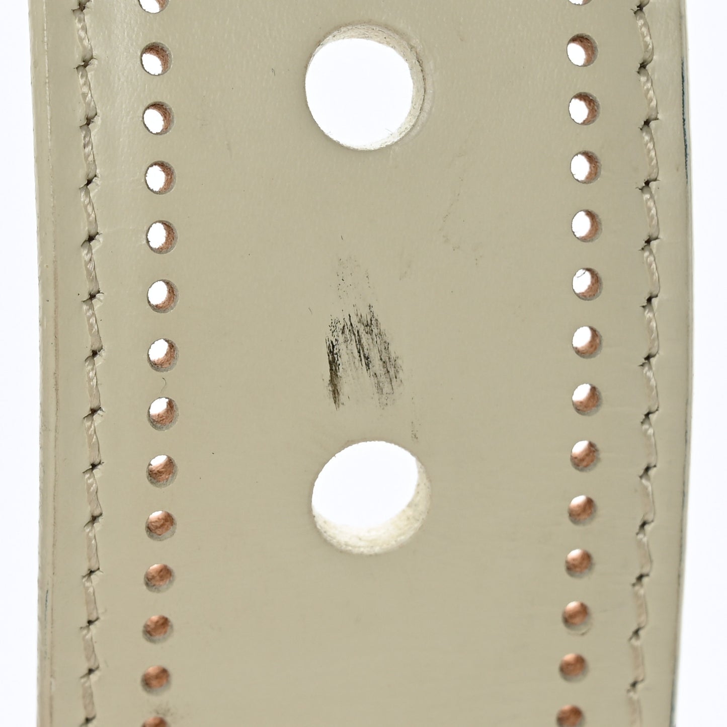 Nomade Perforation Belt 90 36 White