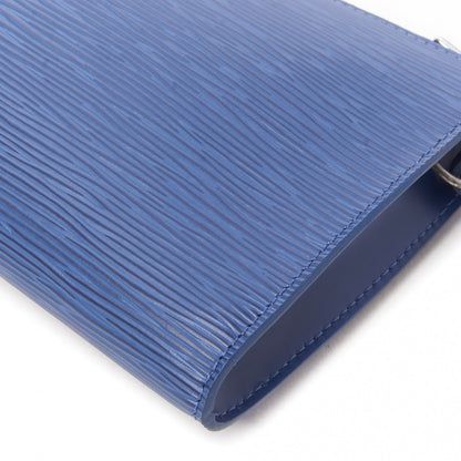 Louis Vuitton Epi Pochette Accessories 24 Myrtille 6 of 8